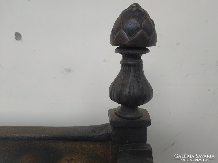 Heavy ember holder for antique wrought iron stove fireplace 997 6126