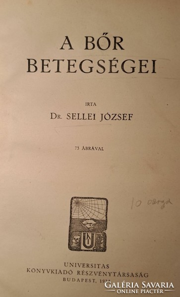 'Dr. Sellei József: A bőr betegségei