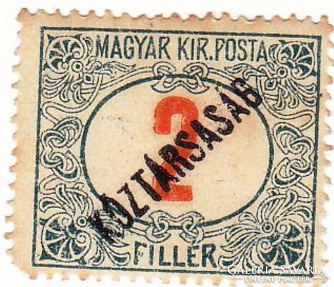 Magyarország postai adóbélyeg 1919