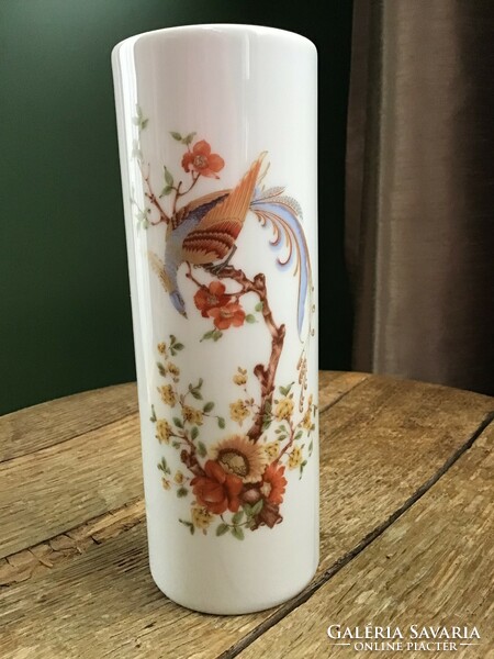 Old Kaiser porcelain vase with birds