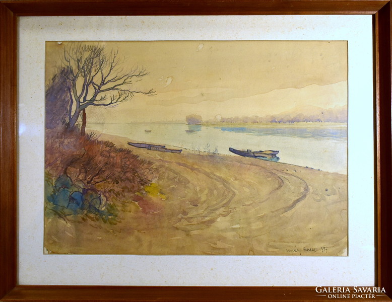 Ferenc Ujváry (1898-1971) lives on the banks of the Tisza
