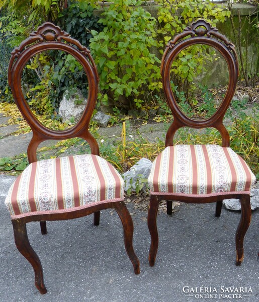 2 pcs. Viennese baroque chair.