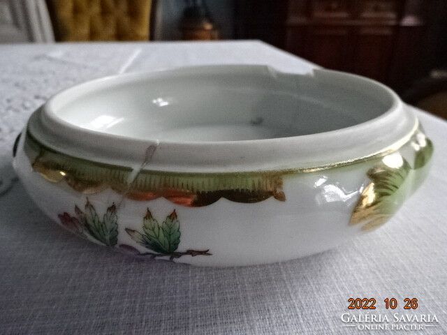 Herend porcelain sugar bowl bottom, top diameter 12.5 cm. He has!