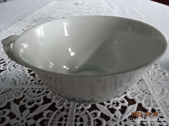 Kispest granite porcelain, antique tea cup, diameter 10.2 cm. He has! Jokai