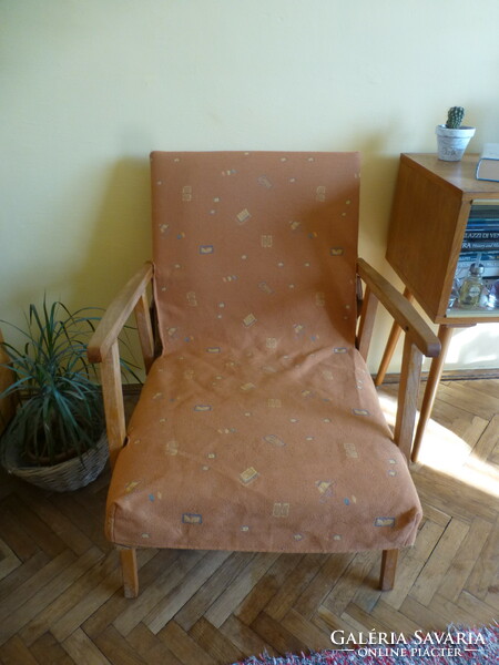 Retro armchair with immaculate original upholstery ii.