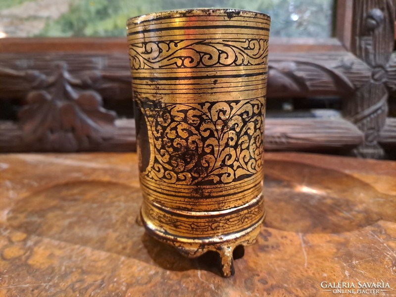 Antique betel nut box. Burma xx. The beginning