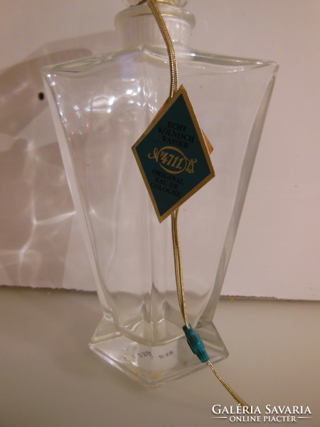 4711 - Glass - 3 dl! - Perfumed - 20 x 10 x 7 cm - old - perfect
