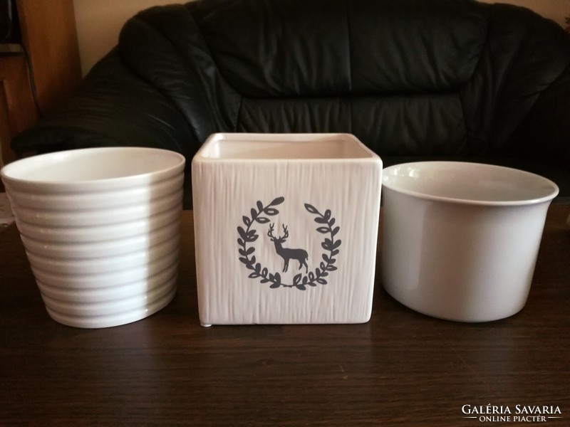 3 new ceramic bowls together