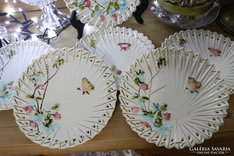 Antique villeroy&boch cake plates