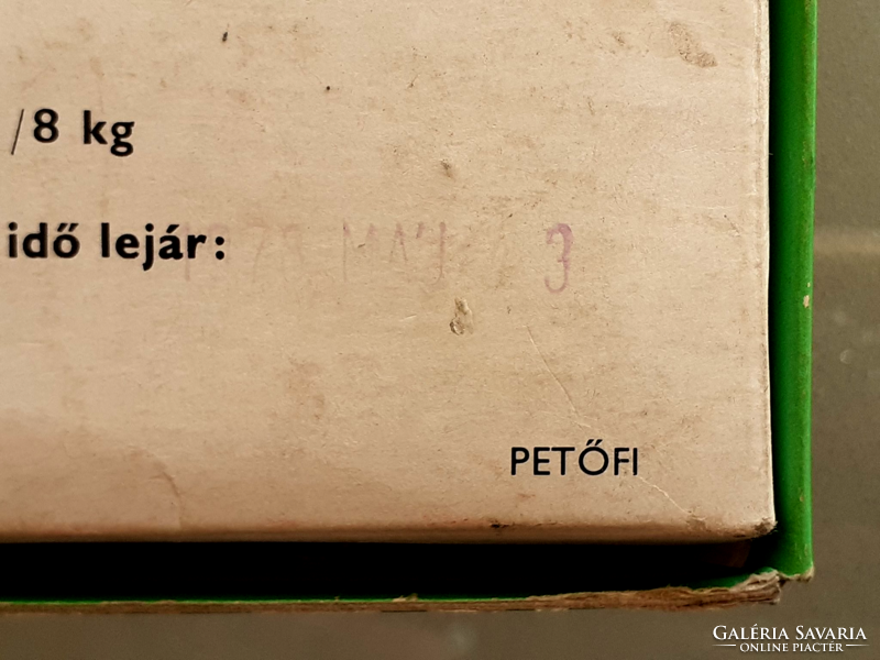 Régi retro bonbonos doboz 1978 Keringő desszert Szerencsi Csokoládégyár Magyar Édesipar