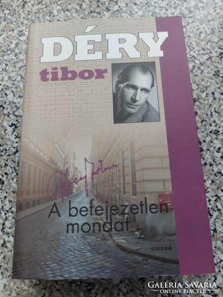 Déry Tibor: A befejezetlen mondat I-II. 2490.-Ft.