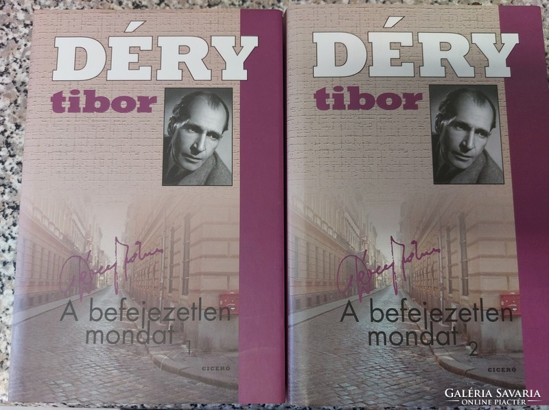 Déry Tibor: A befejezetlen mondat I-II. 2490.-Ft.