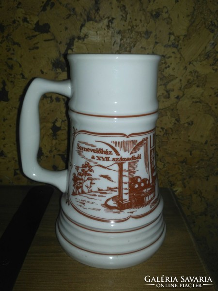 Great Plains beer mug - beer nursery house in the 17th century. From the century