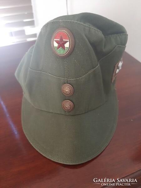 Mnh old military cap with lieutenant colonel stars