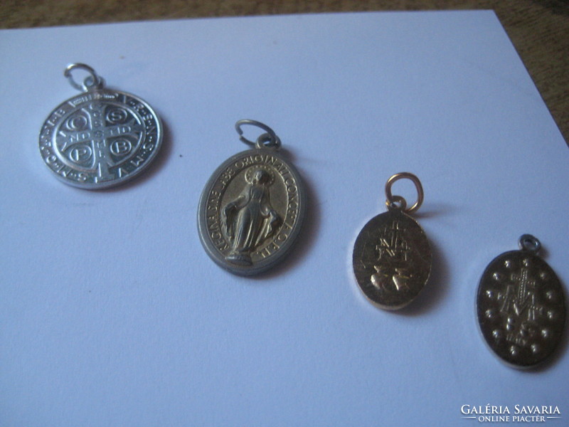 Catholic pendants 4 pcs
