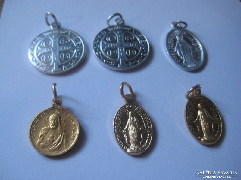 Catholic pendants 6 pcs