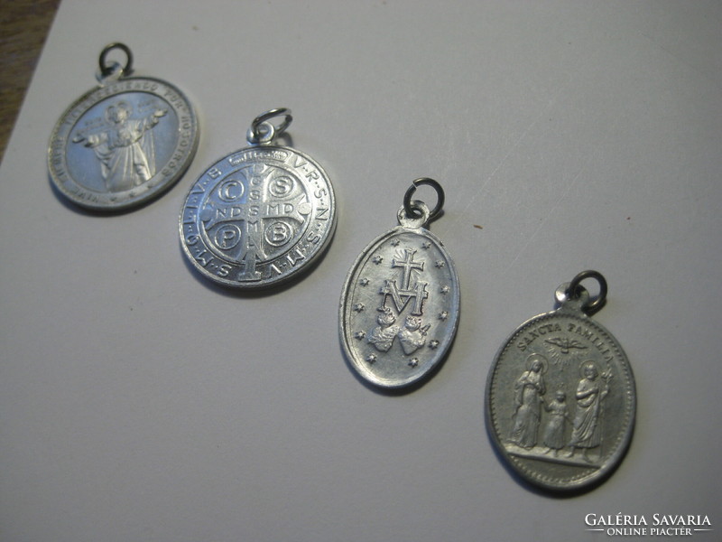 Catholic pendants 4 pcs