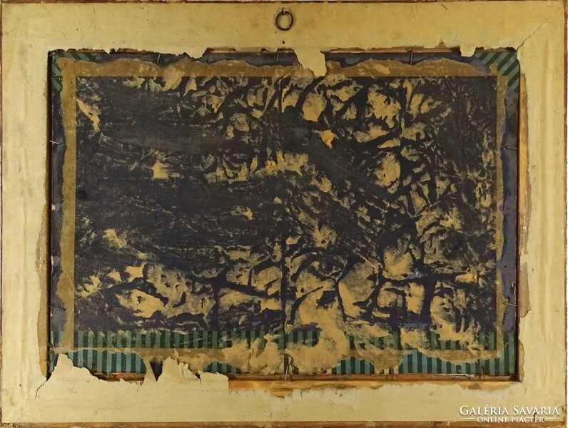1L157 XX. századi festő : Erdő széle naplementében