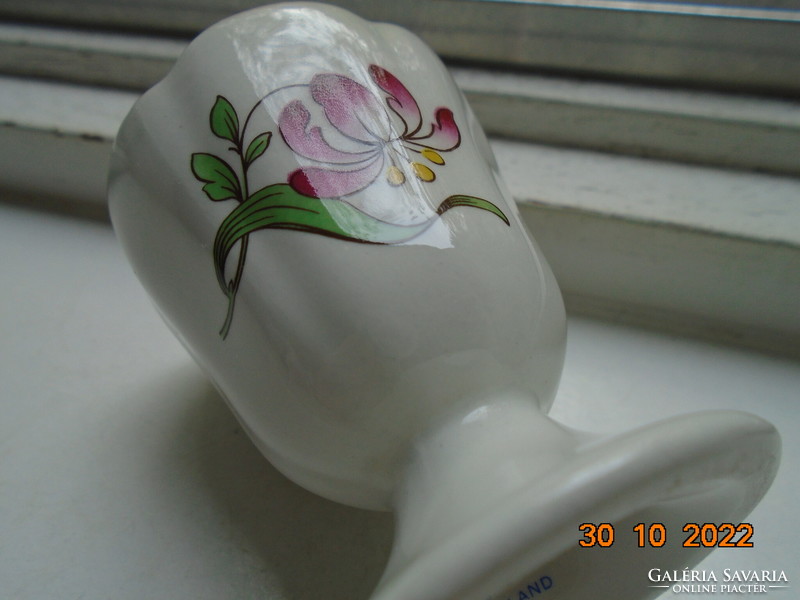 Spode floral egg holder