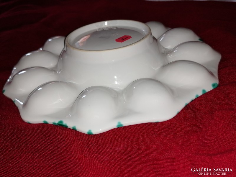 Gmundner ceramic, boiled egg serving bowl 2.