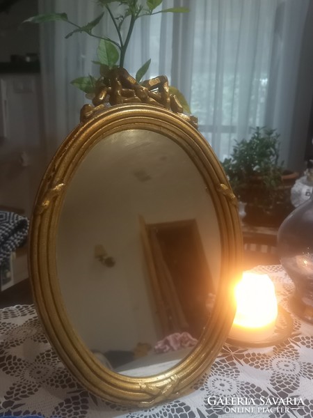 Frame with mirror