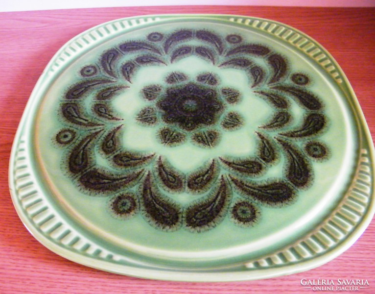 Ceramic cake plate, tray 35.5 Cm xx