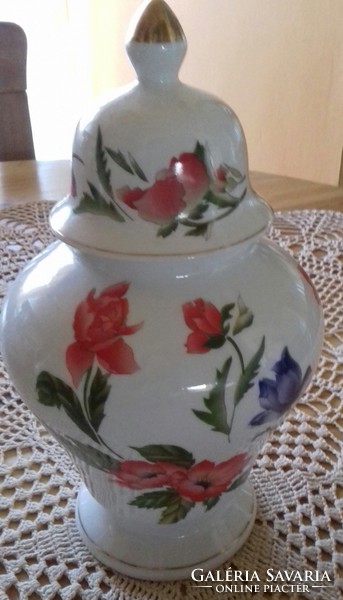Royal Crest  porcelán urna  váza - fedeles  30 cm     X