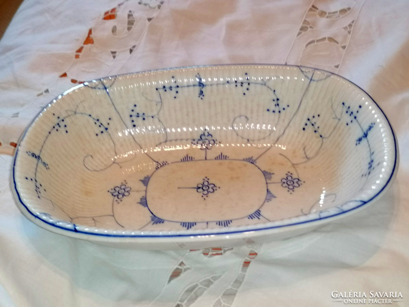 Antique villeroy & boch faience bowl