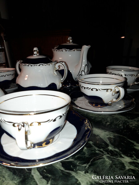 Zsolnay porcelain tea set