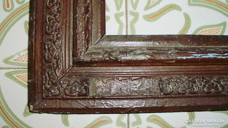 Antique blondel frame, picture frame - 85.5 x 72 cm
