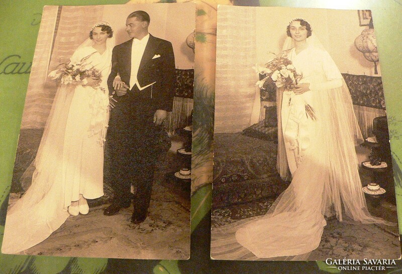 Old wedding photos from the 1930s