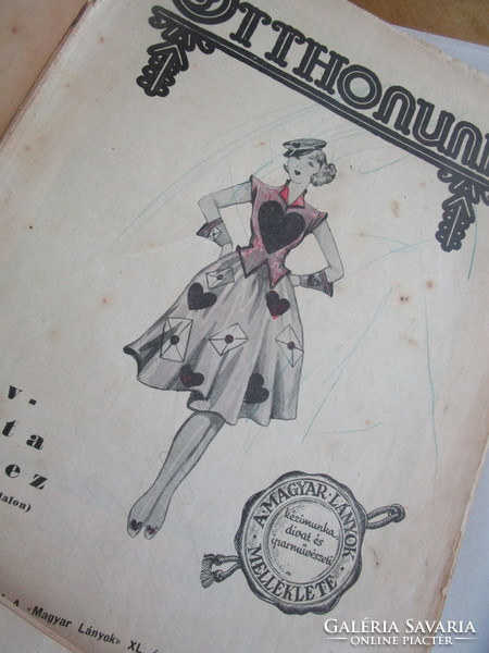 Vaterán feltöltött termék KÉZIMUNKA LAKBERENDEZÉS 1934 Otthonunk folyóirat 12 DARAB ÚJSÁG MAGAZIN