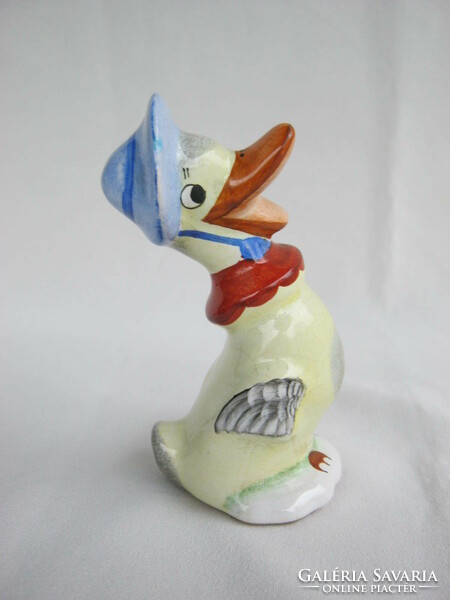 Cheerful little duck from Bodrogkeresztúr ceramics