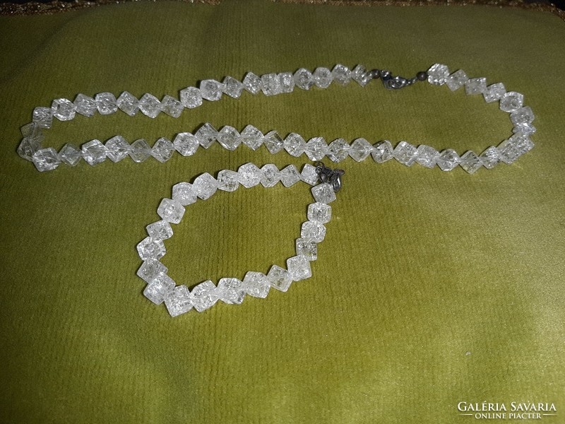 Crystal jewelry set