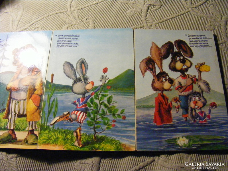 Three silly rabbits - b. Lajos Mecseki Hédi-carrier
