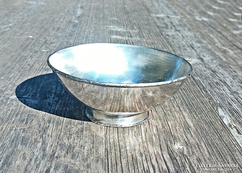 Soviet 875 silver serving bowl
