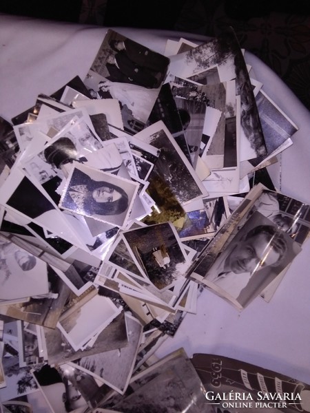 Több száz régi, retro fekete-fehér fotó, több mint 3,5 kg - együtt - hagyatékokból