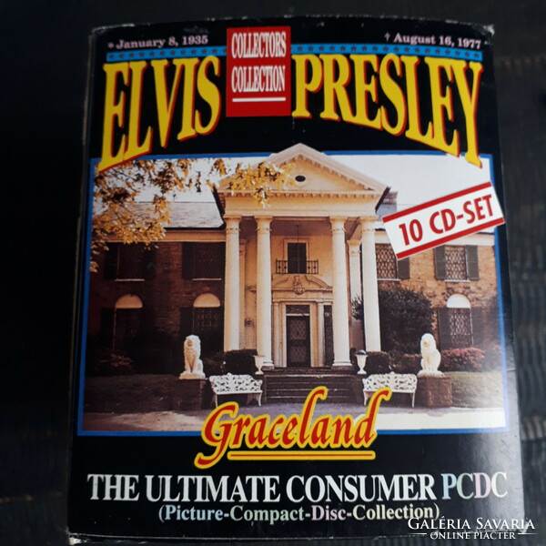 Elvis Presley CD lemez gyűjtemény - 10 db-os