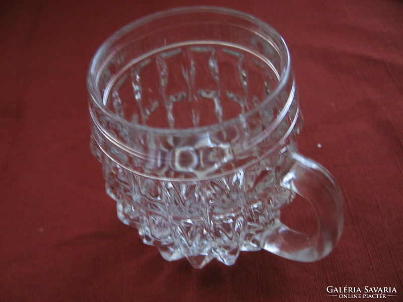 Crystal small pint, mug, whiskey glass