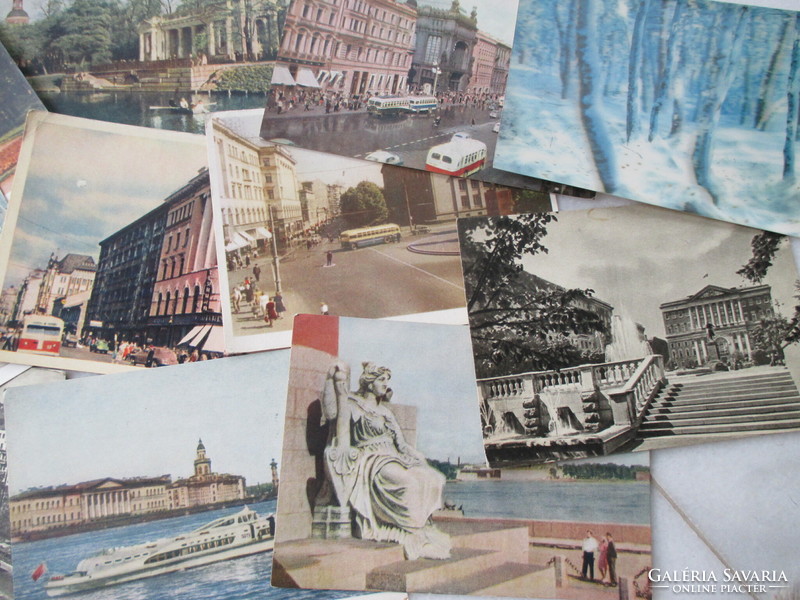 10 + 1 Picture postcard from the Soviet Union from the 