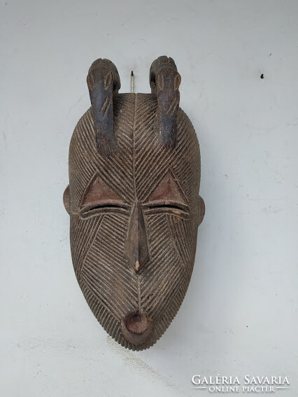 Songye ethnic group African mask Africa Congo drum 11 4066