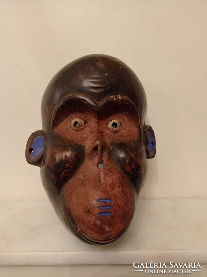 African mask Cameroon Bamileke ethnic group grassland monkey mask 320 drum 35 4663