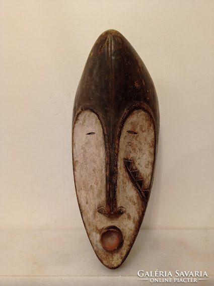 Afrikai maszk Fang népcsoport Gabon népművészet néprajz 368 dob 35 4696