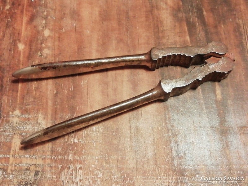 Old metal nutcracker, hazelnut breaker