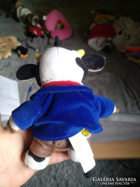 Plush toy, boci, cow, dressed up, negotiable