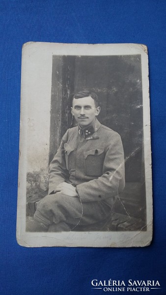 World War I soldier photo postcard