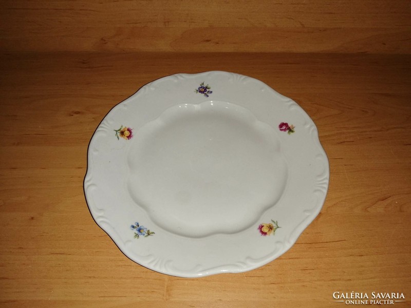 Zsolnay porcelán lapostányér 24 cm  (2p)