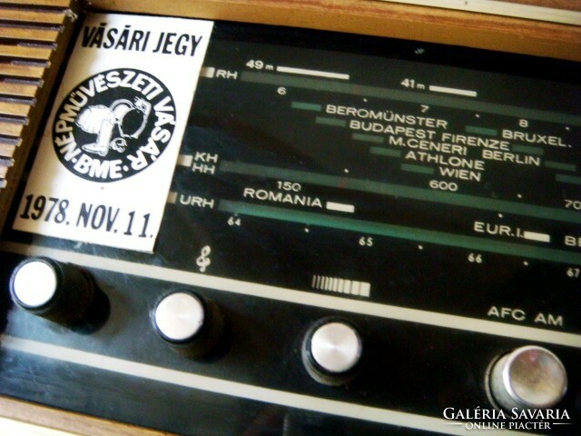 Videoton RA3101 régi rádió a múltból