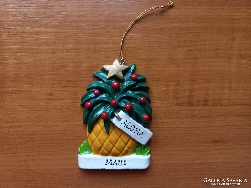 Christmas pendant from Hawaii, tourist souvenir