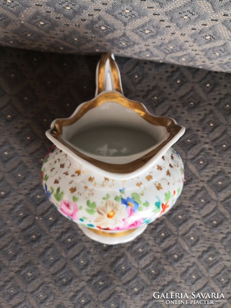 Antique, Bieder giesshübel porcelain jug, 1840-1846